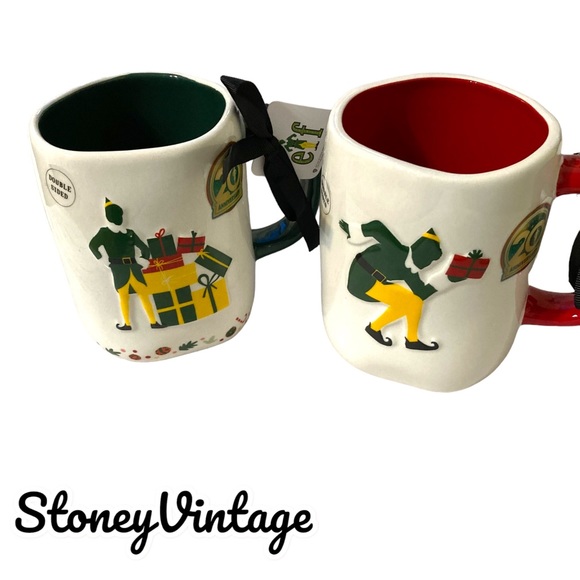 Rae Dunn Dining Rae Dunn Elf Christmas Mug Cotton Headed Ninny